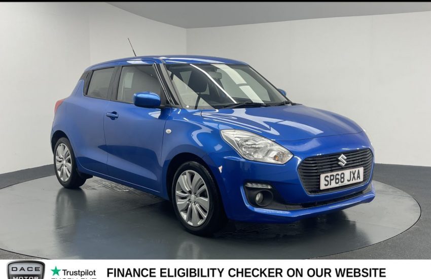 Used 2019 BLUE SUZUKI SWIFT for sale in Manchester