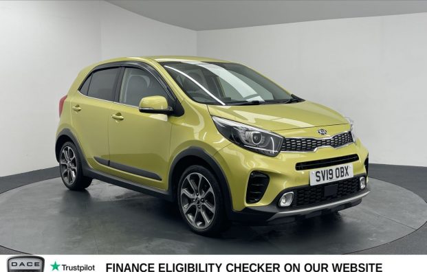 Used 2019 GREEN KIA PICANTO for sale in Manchester
