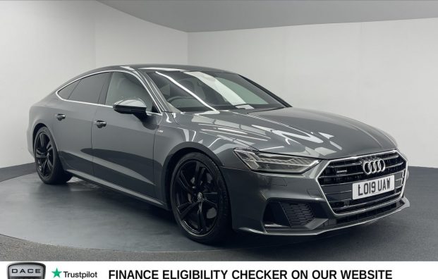 Used 2019 GREY AUDI A7 for sale in Manchester