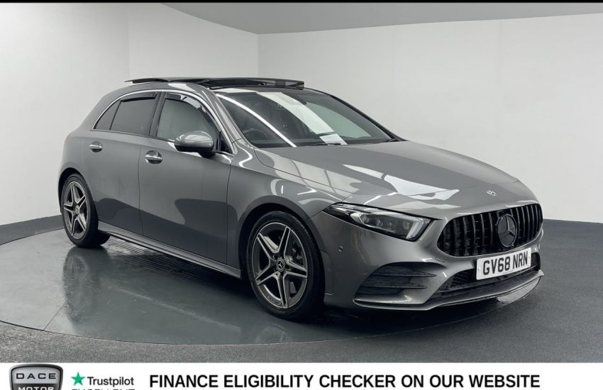 Used 2019 GREY MERCEDES-BENZ A-CLASS for sale in Manchester