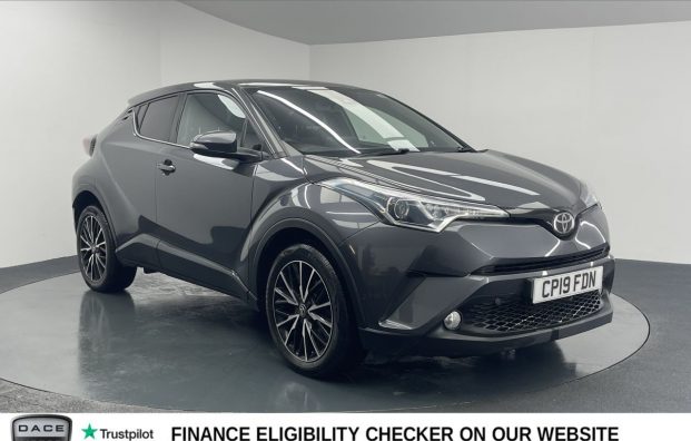 Used 2019 GREY TOYOTA C-HR for sale in Manchester