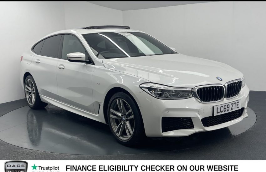 Used 2019 WHITE BMW 6 SERIES GRAN TURISMO for sale in Manchester