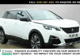 Used 2019 WHITE PEUGEOT 5008 for sale in Manchester