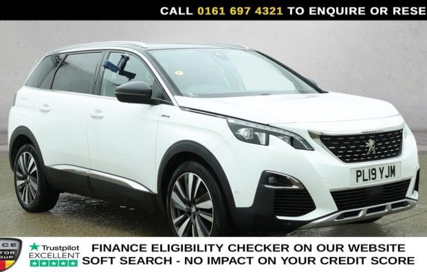 Used 2019 WHITE PEUGEOT 5008 for sale in Manchester