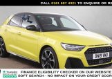 Used 2019 YELLOW AUDI A1 for sale in Manchester