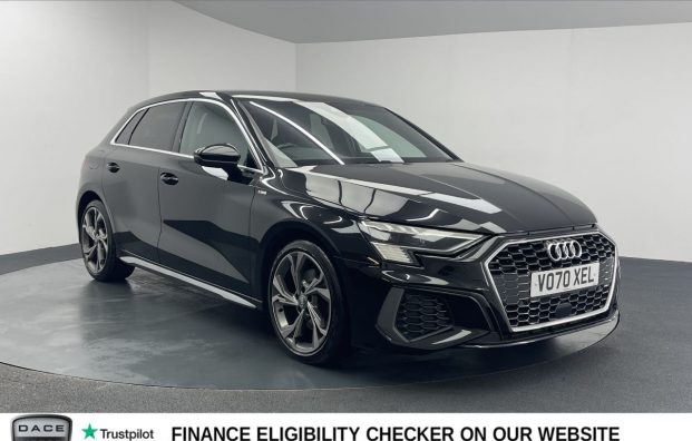 Used 2020 BLACK AUDI A3 for sale in Manchester