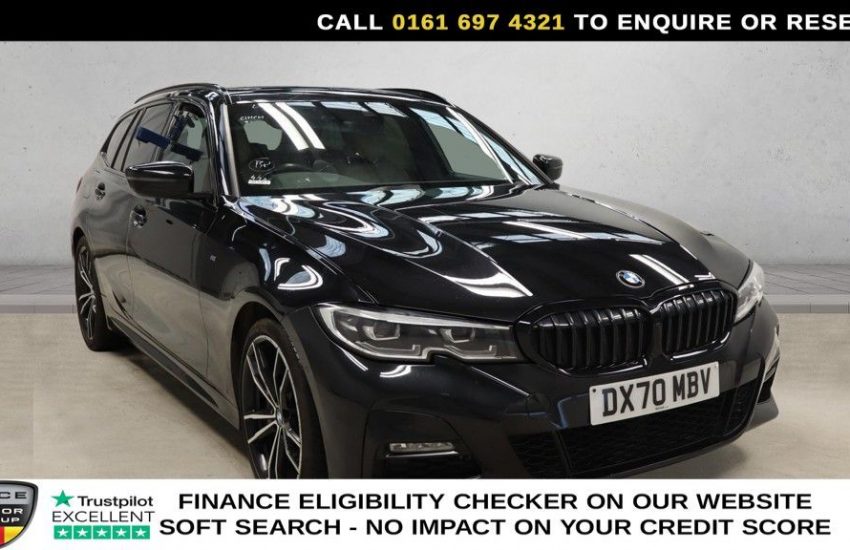 Used 2020 BLACK BMW 3 SERIES for sale in Manchester