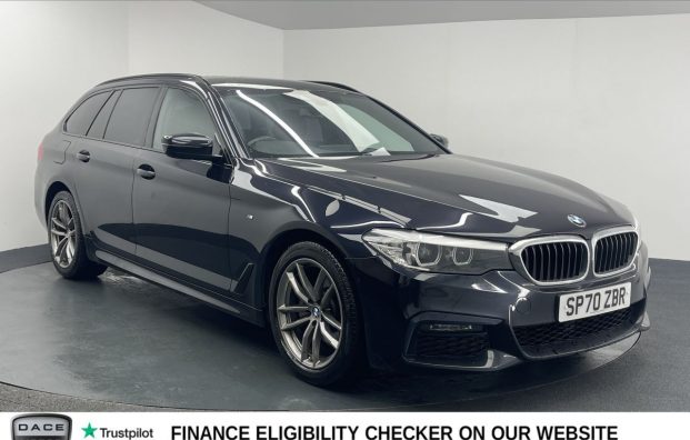 Used 2020 BLACK BMW 5 SERIES for sale in Manchester