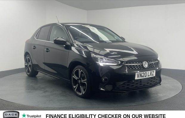 Used 2020 BLACK VAUXHALL CORSA for sale in Manchester