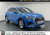 Used 2020 BLUE AUDI Q3 for sale in Manchester