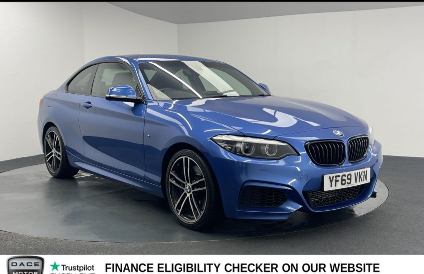 Used 2020 BLUE BMW 2 SERIES for sale in Manchester