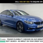 Used 2020 BLUE BMW 4 SERIES GRAN COUPE for sale in Manchester