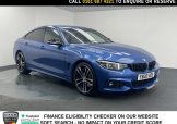 Used 2020 BLUE BMW 4 SERIES GRAN COUPE for sale in Manchester