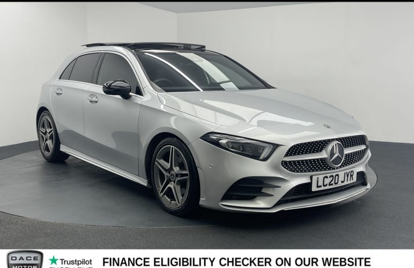 Used 2020 SILVER MERCEDES-BENZ A-CLASS for sale in Manchester