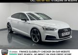 Used 2020 WHITE AUDI A5 for sale in Manchester