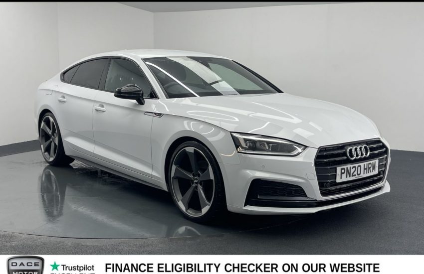Used 2020 WHITE AUDI A5 for sale in Manchester