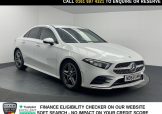 Used 2020 WHITE MERCEDES-BENZ A-CLASS for sale in Manchester
