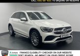 Used 2020 WHITE MERCEDES-BENZ GLC for sale in Manchester