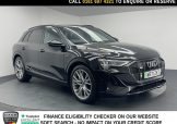 Used 2021 BLACK AUDI E-TRON for sale in Manchester