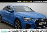 Used 2021 BLUE AUDI A3 for sale in Manchester