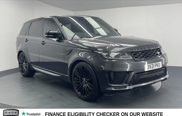 Used 2021 GREY LAND ROVER RANGE ROVER SPORT for sale in Manchester