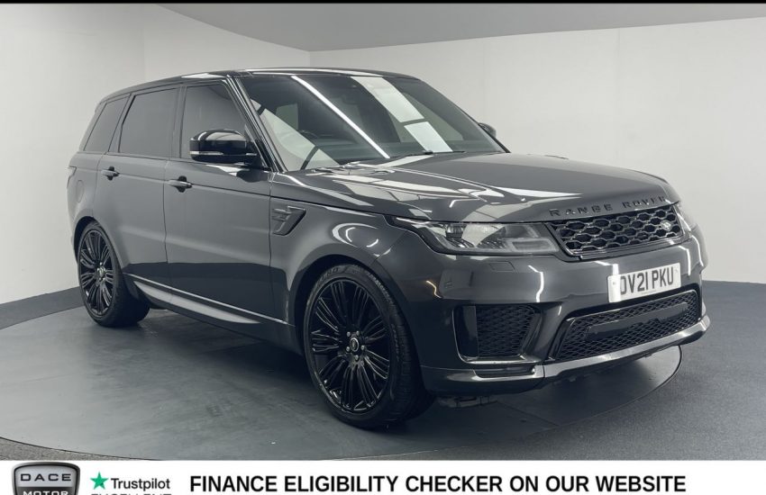 Used 2021 GREY LAND ROVER RANGE ROVER SPORT for sale in Manchester