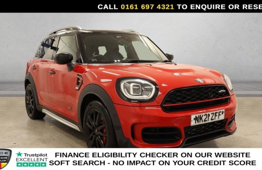 Used 2021 RED MINI COUNTRYMAN for sale in Manchester
