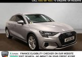 Used 2021 SILVER AUDI A3 for sale in Manchester