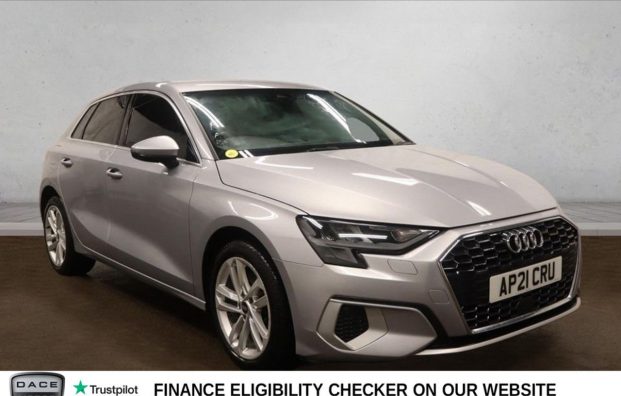 Used 2021 SILVER AUDI A3 for sale in Manchester
