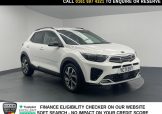 Used 2021 WHITE KIA STONIC for sale in Manchester
