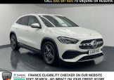 Used 2021 WHITE MERCEDES-BENZ GLA for sale in Manchester