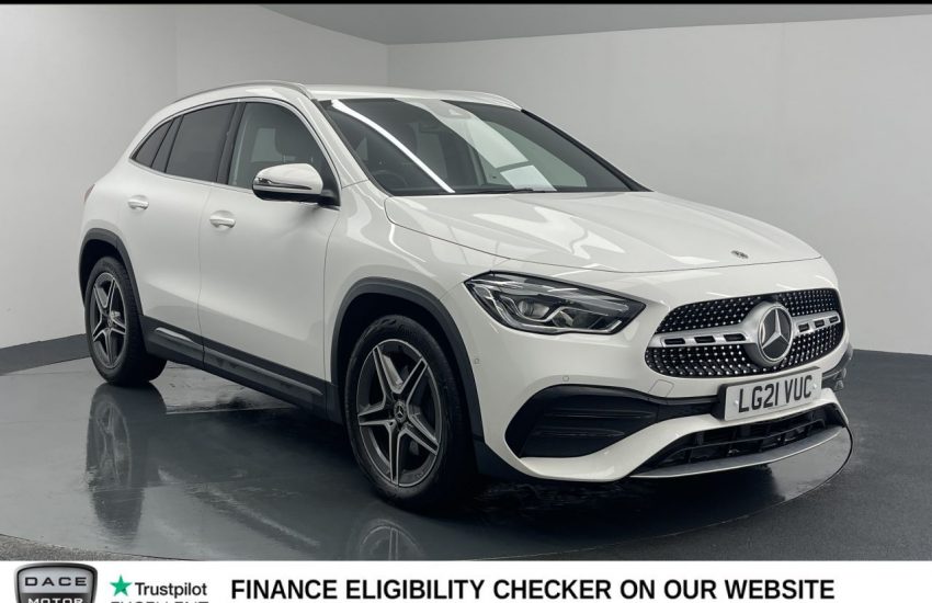 Used 2021 WHITE MERCEDES-BENZ GLA for sale in Manchester