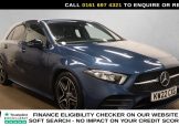 Used 2022 BLUE MERCEDES-BENZ A-CLASS for sale in Manchester