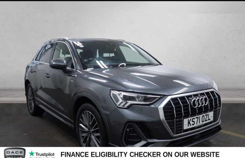 Used 2022 GREY AUDI Q3 for sale in Manchester