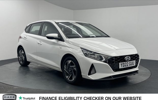 Used 2022 WHITE HYUNDAI I20 for sale in Manchester