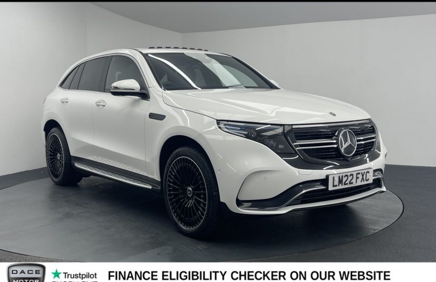 Used 2022 WHITE MERCEDES-BENZ EQC for sale in Manchester