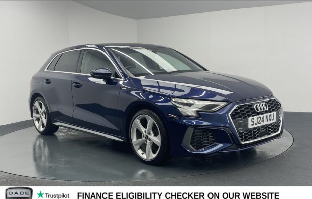 Used 2024 BLUE AUDI A3 for sale in Manchester