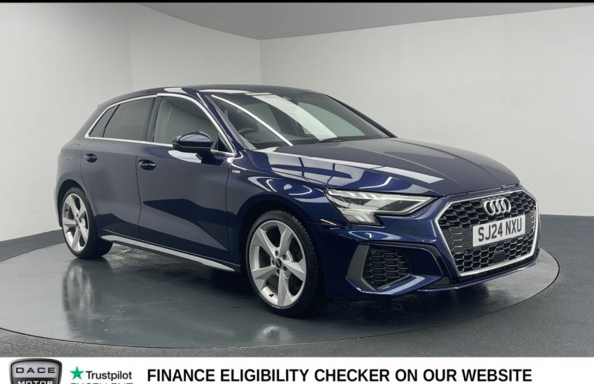 Used 2024 BLUE AUDI A3 for sale in Manchester