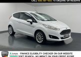 Used 2013 WHITE FORD FIESTA for sale in Manchester
