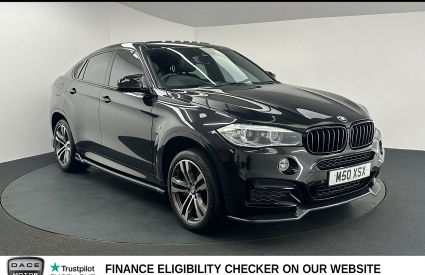 Used 2016 BLACK BMW X6 for sale in Manchester
