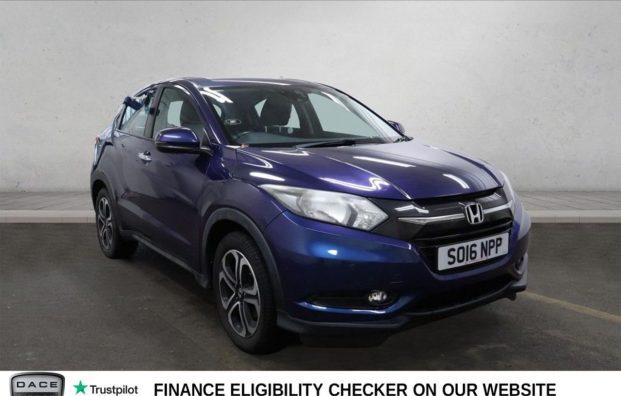 Used 2016 BLUE HONDA HR-V for sale in Manchester