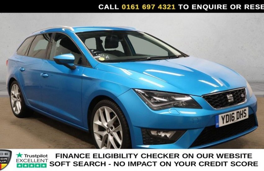 Used 2016 BLUE SEAT LEON for sale in Manchester