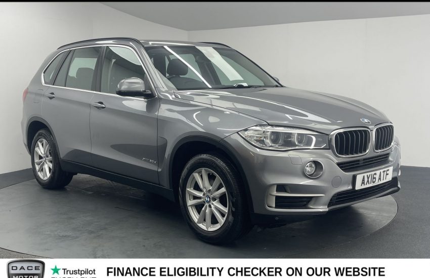 Used 2016 GREY BMW X5 for sale in Manchester