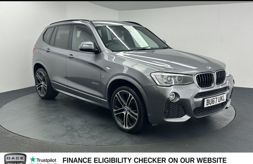 Used 2017 GREY BMW X3 for sale in Manchester