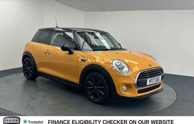 Used 2017 ORANGE MINI HATCH for sale in Manchester