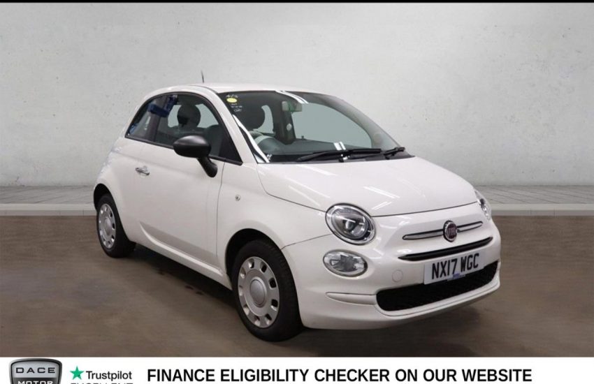 Used 2017 WHITE FIAT 500 for sale in Manchester
