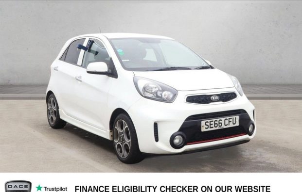 Used 2017 WHITE KIA PICANTO for sale in Manchester