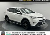 Used 2017 WHITE TOYOTA RAV4 for sale in Manchester