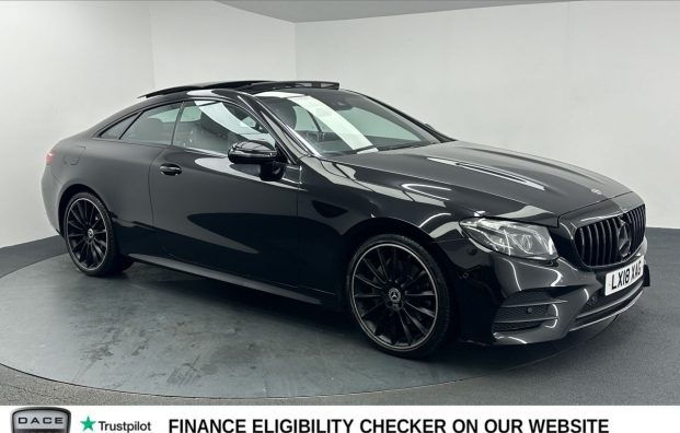 Used 2018 BLACK MERCEDES-BENZ E-CLASS for sale in Manchester