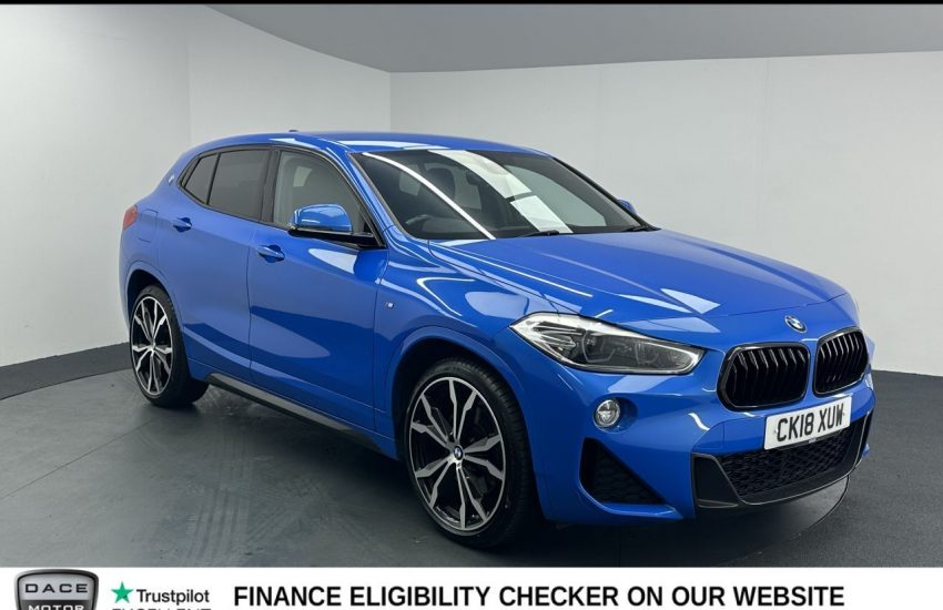 Used 2018 BLUE BMW X2 for sale in Manchester